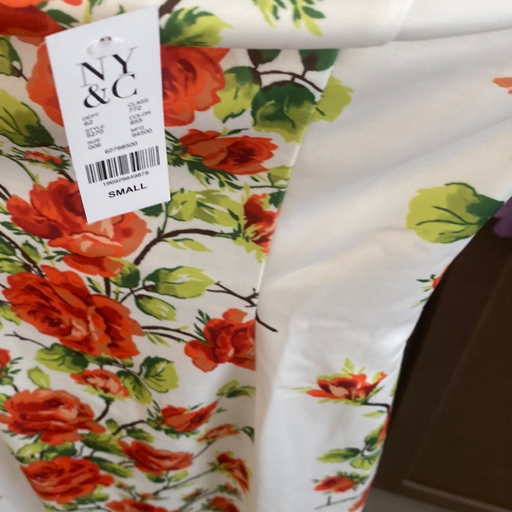 Strapless new dress